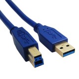 USB 3.0 KÁBEL A/B 3M   M/M USB KÁBELEK